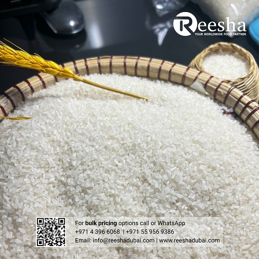 Get wholesale indian rice at affordable rates from reesha tradin