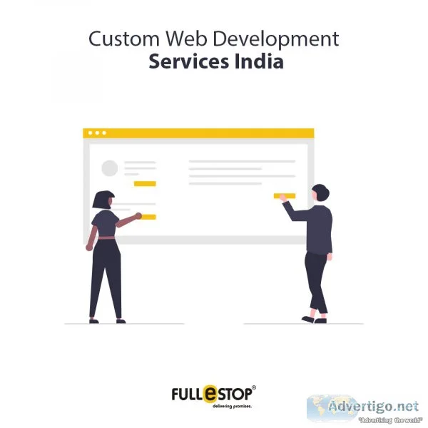 Best Custom Web Development Services India - Fullestop