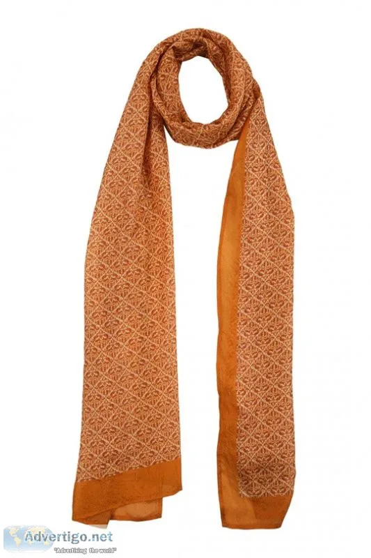 Buy silk ladies stoles scarf for women