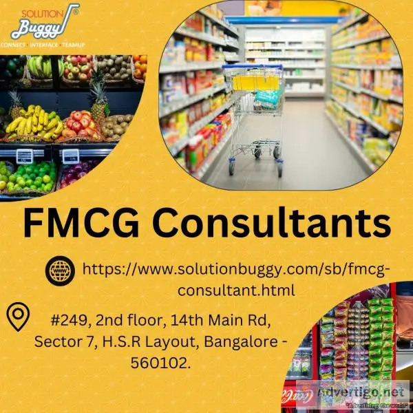 Fmcg consultants