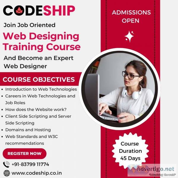 Web design course training institutes in pune