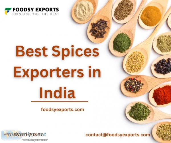 Best spice exporters in india | foodsy exports