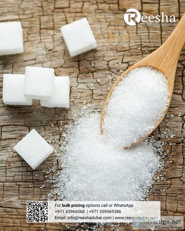 Buy wholesale indian sugar and food supplements from reesha trad