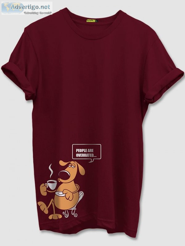 Shop affordable t shirts for men at beyoung - latest designs