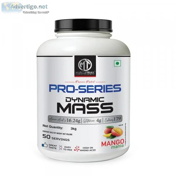 Muscle trail best seller- dynamic mass gainer