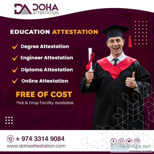 Easing the process of certificate attestation in qatar
