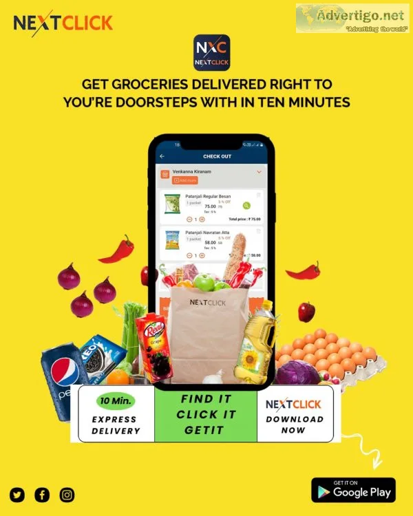 Food online delivery in just 10 minutes from the nearest restaur