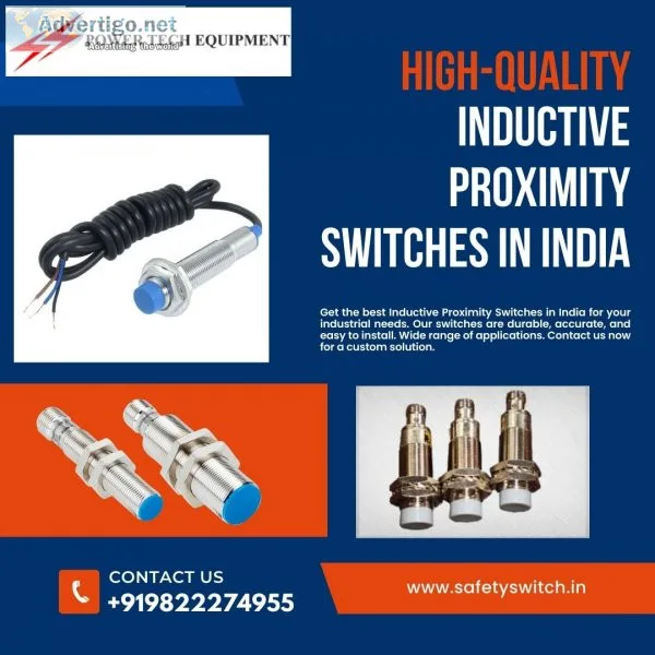 High-quality inductive proximity switches in india