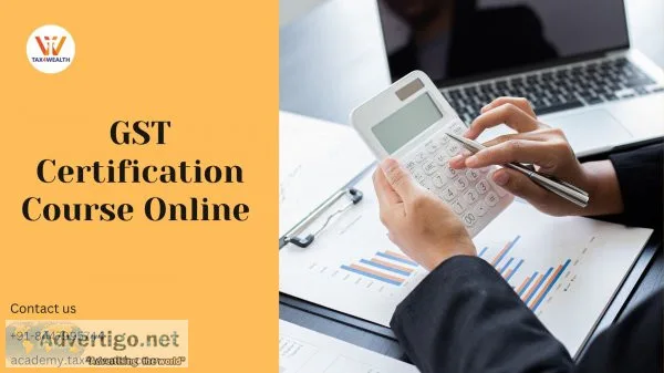 Minimum 50% off on gst certification course online in delhi | ac