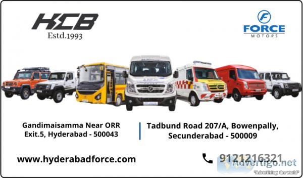 Urbania, Gurkha, Traveller, Toofan, Citiline, Ambulance & Delive