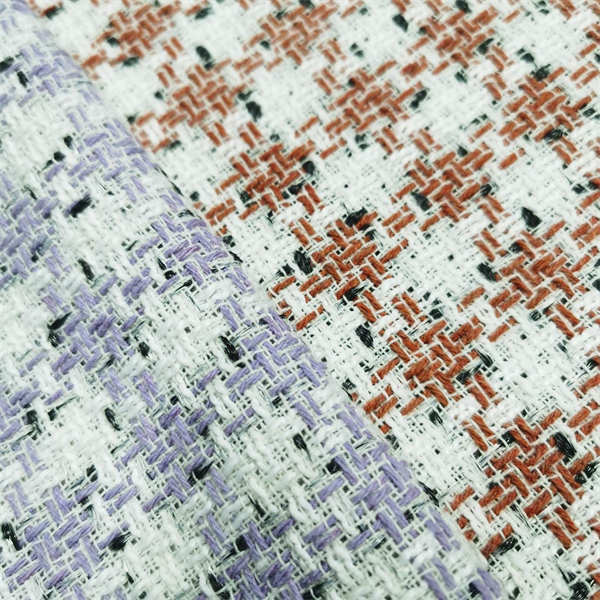 Boucle fashion fabric with lurex, woolen woven fabric, boucle ya