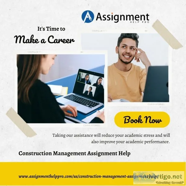 Secure a grade with construction management assignment help