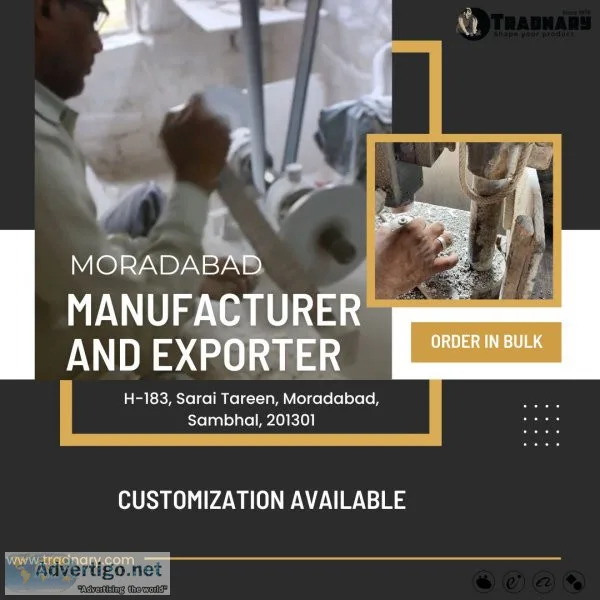 Looking for the best moradabad manufacturer and exporter india