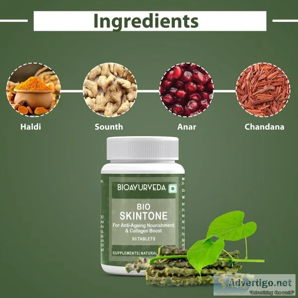 Bio skintone tablets for single solution to all your skin proble