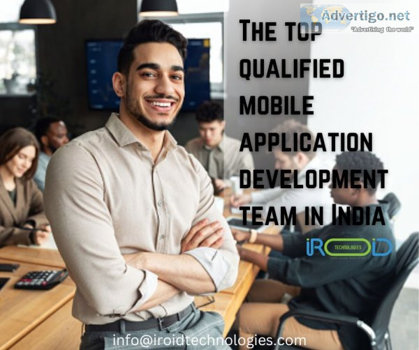 The qualified mobile application development team in india