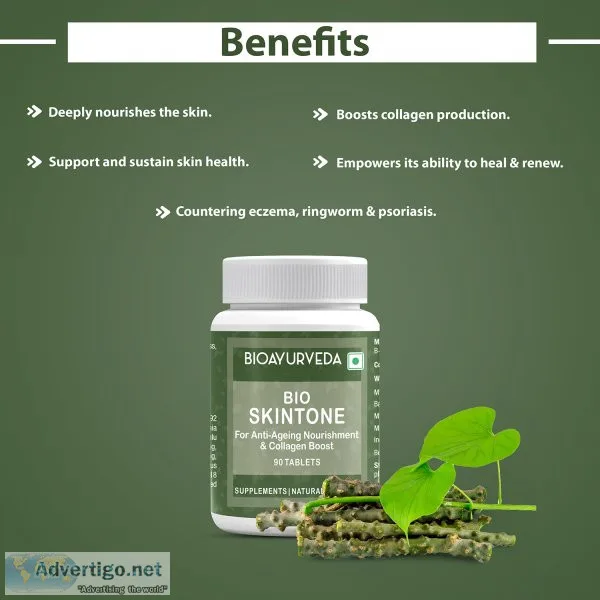 Bio skintone tablets for single solution to all your skin proble