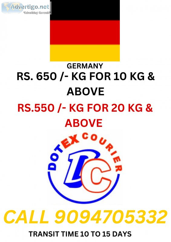 International courier service valasara