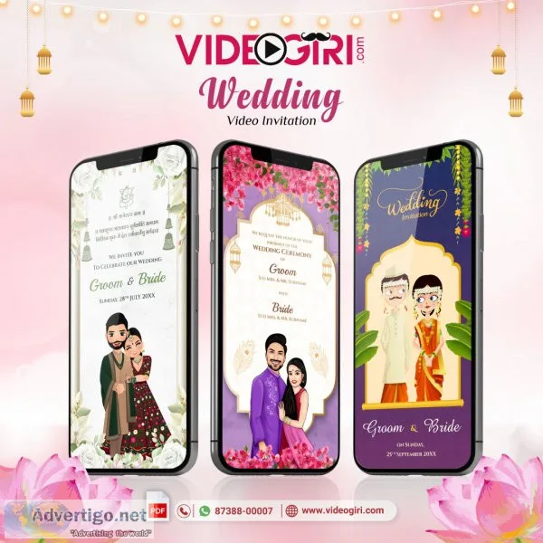 Create a lasting memory with a personalized wedding invitation v