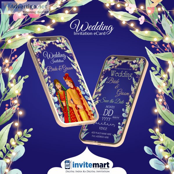 Wedding invitation video maker - invitemart