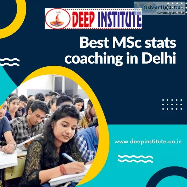 Best msc stats coaching in delhi