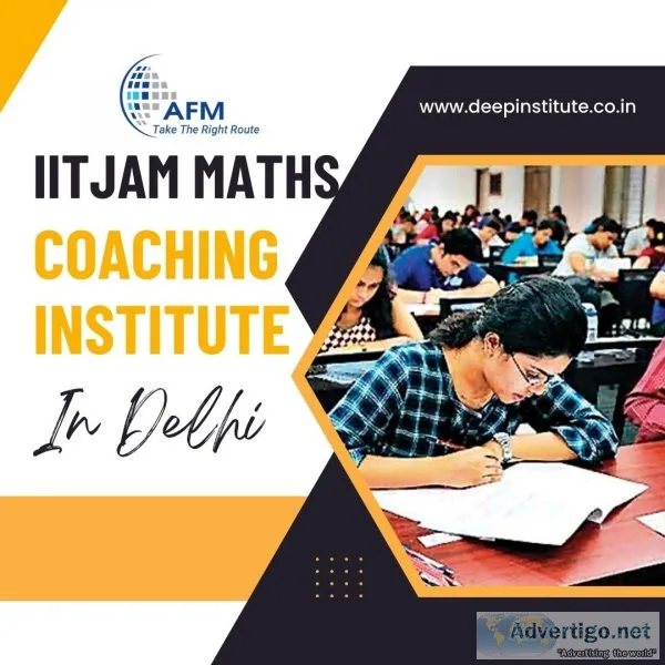 Iit jam maths coaching institute in delhi