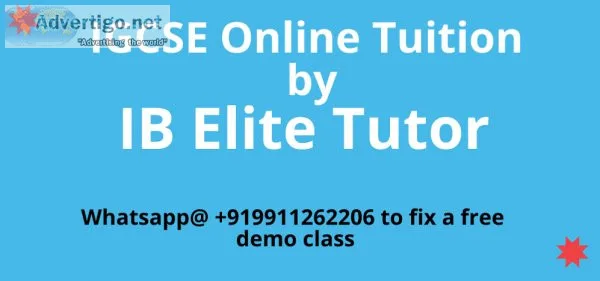Igcse online tuition