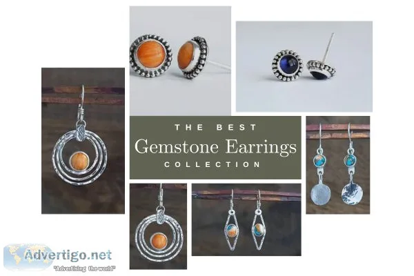 Sea glass earrings