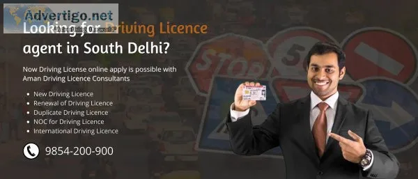 Driving licence consultant in kalkaji