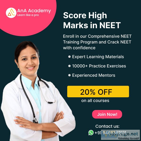 Neet coaching institute in madurai - ana academy