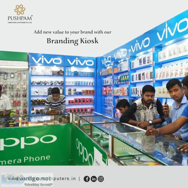 In shop branding solution in pune | pushpam computers