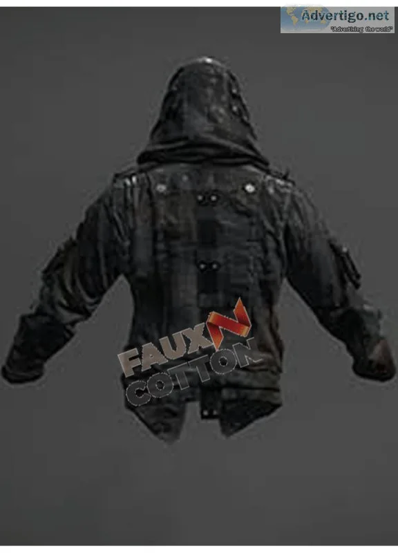Buy pubg leather hoodie