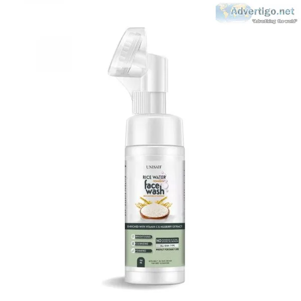 Check Out Rice Water Foaming Facewash 150 ml