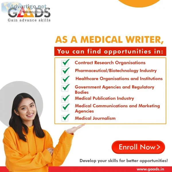 Medical writing course