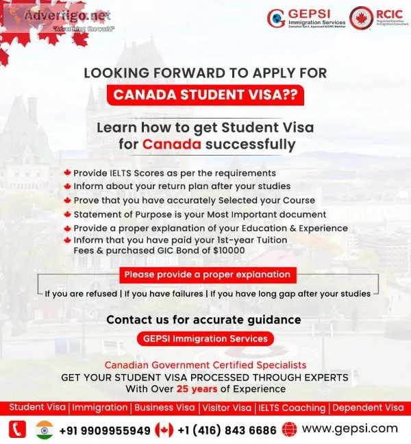Student visa consultant