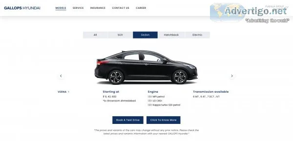 Gallops hyundai showroom