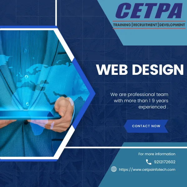 Grow your skill in web design with cetpa infotech