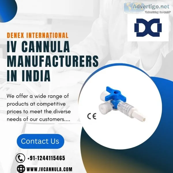 Best iv cannula manufacturers in india - quality and reliability