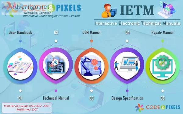Ietm and s1000d development company code and pixels