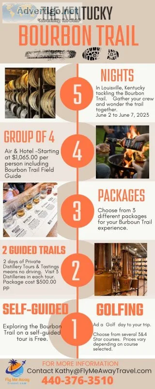 Kentucky burbon trail adventure