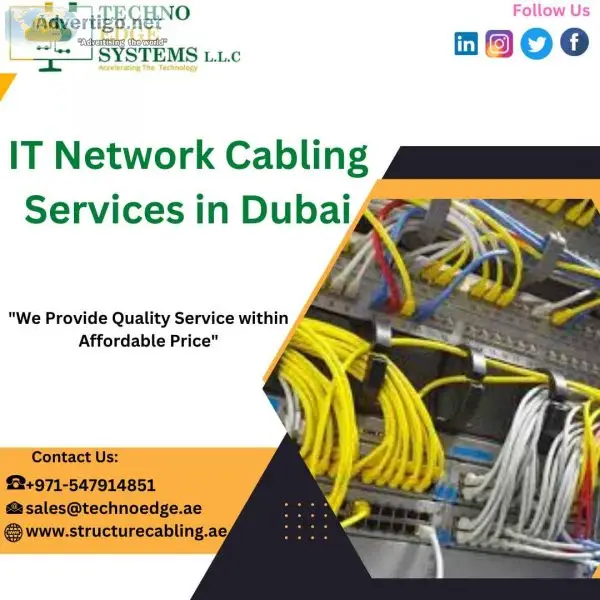 Call 0547914851 for the best cabling installation dubai