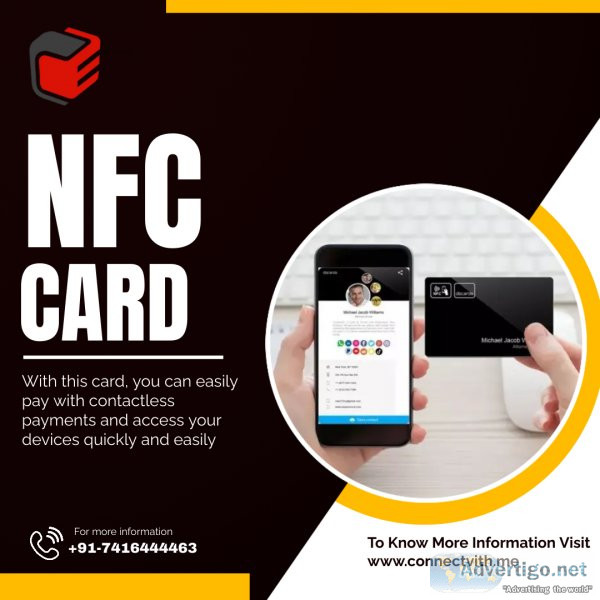 Nfc card - the perfect way to stay connected with your loved one