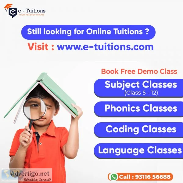 Best online tuition classes for students