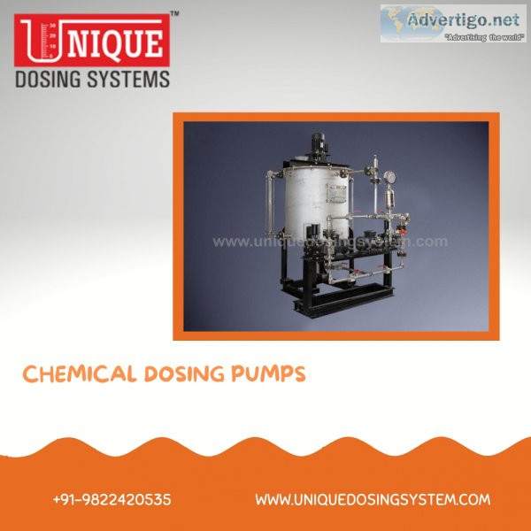 Efficient chemical dosing with advanced pump technology