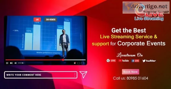 Clive corporate live streaming service
