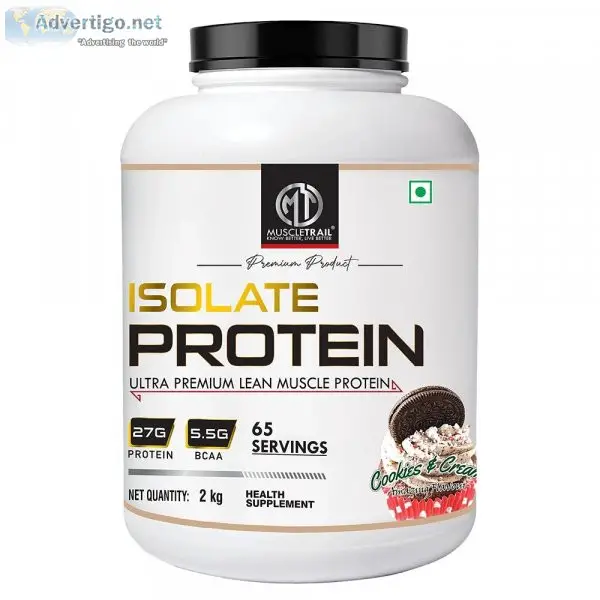 Best whey protein isolate formula - muscle trail