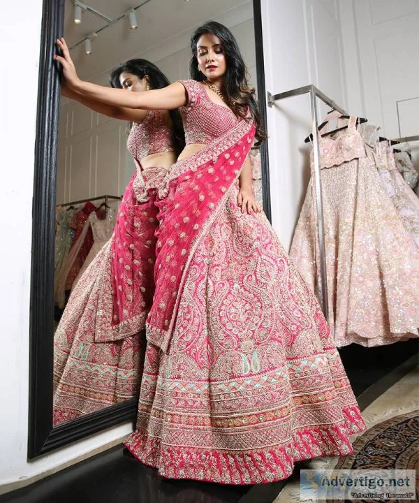 Discover the elegance of kalighata bridal wear at mirraw luxe - 