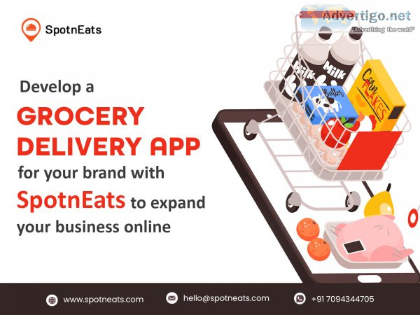 Spotneats - grocery delivery software