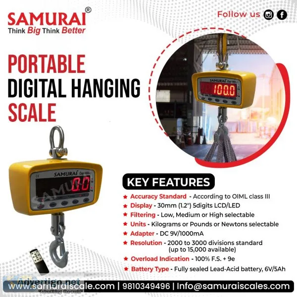 Hanging weight machines