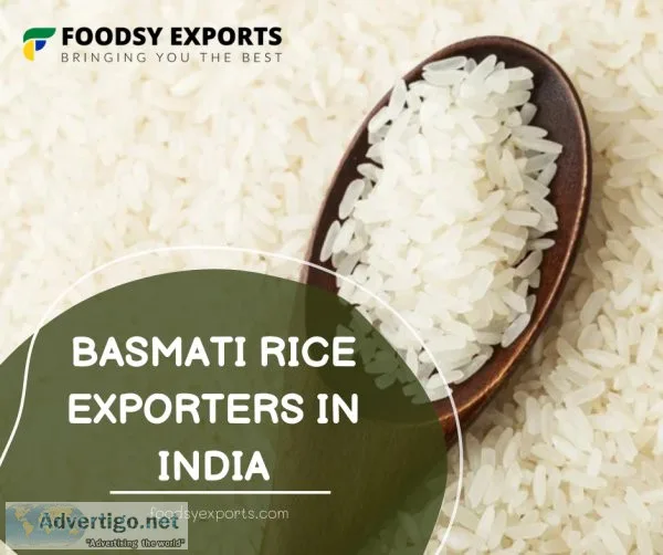 Basmati rice exporters in india | foodsy exports