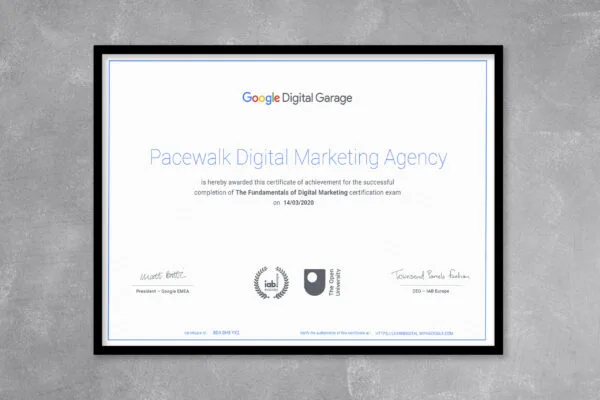 Boost your online presence with pacewalk - the top digital marke